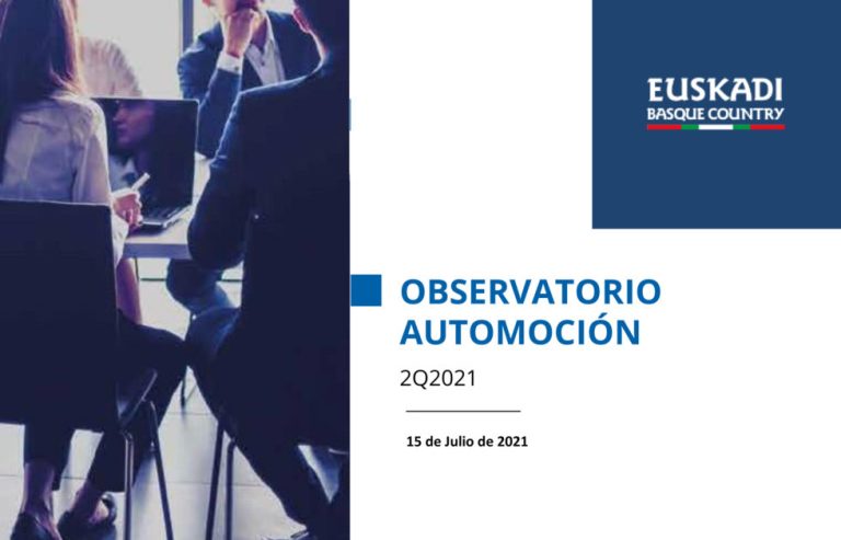 Informe del Observatorio Automoción 2Q 2021