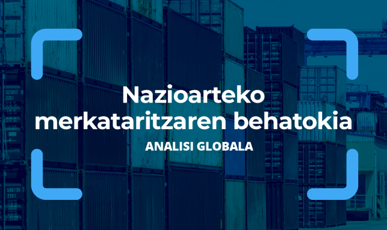 Merkataritza globalak muga-zergen eraginpean helduko dio 2025eko bigarren seihilekoari