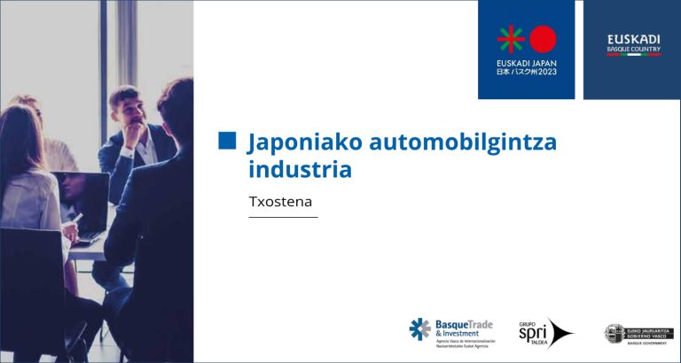 Japoniako Automobilgintza Industria: merkatuaren analisia, joerak eta euskal enpresentzako aukerak