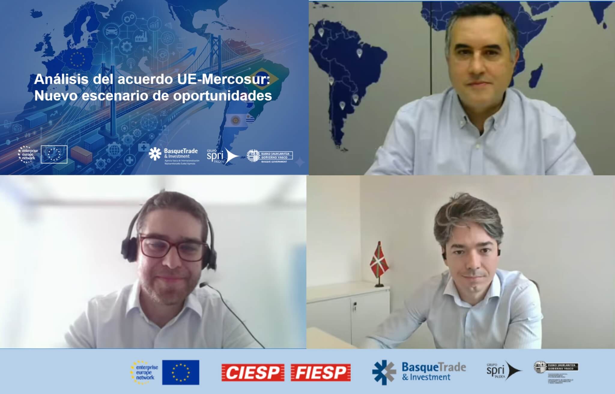 Las empresas vascas analizan las nuevas oportunidades comerciales del Acuerdo UE-Mercosur
