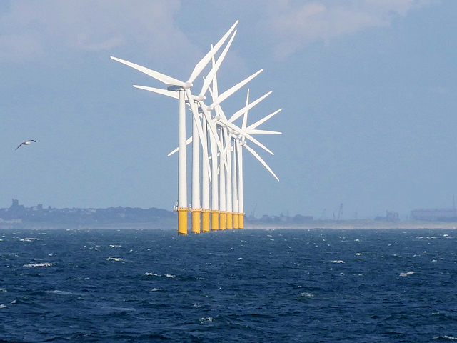 EE. UU está desarrollando una capacidad de energía eólica marina superior a los 9GW