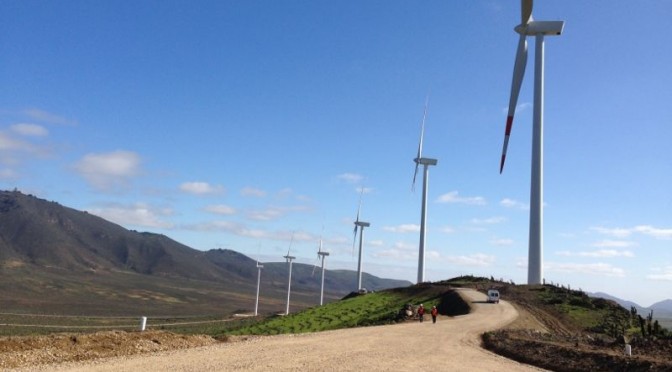 Energía Eólica en Chile. Proyecto de Parque Eólico en Los Ángeles