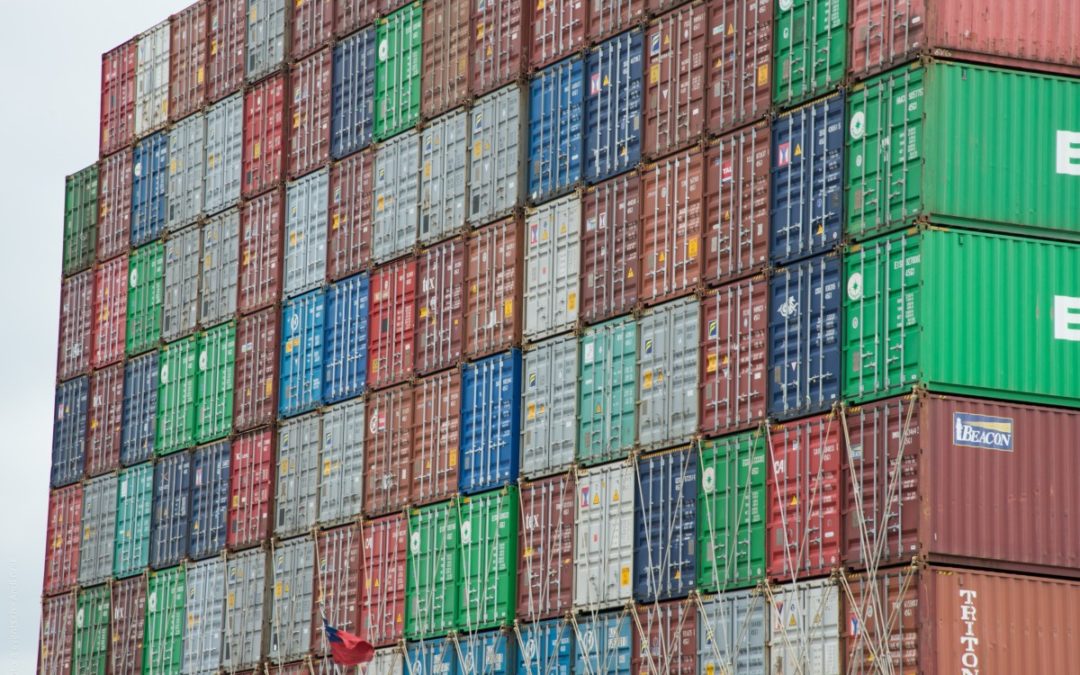 Las exportaciones de comercio de bienes aumentaron en abril