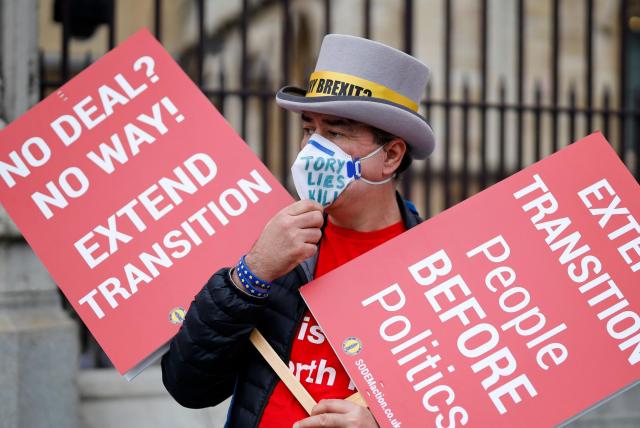 El Reino Unido rechaza formalmente extender el periodo de transición