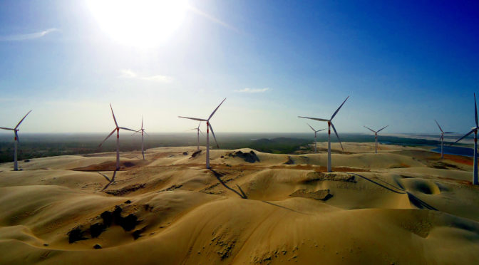 Wind energy in Brazil can be multiplied by ten by 2050
